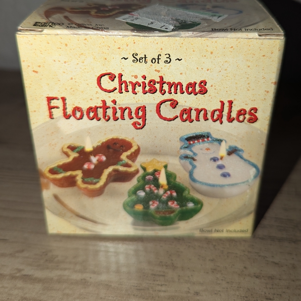 Floating Christmas Candles